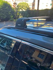 thule barre portatutto 9592 per jeep compass