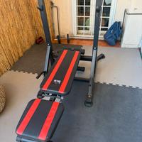 Rack / sbarra trazioni / addominali / palestra