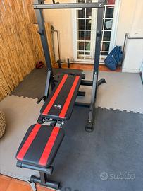 Rack / sbarra trazioni / addominali / palestra