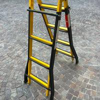 Scala a compasso sfilabile in ferro