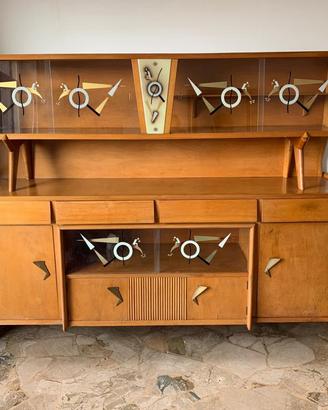 Credenza con alzata Design Paolo Buffa
