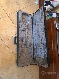 fender molded bass hard case