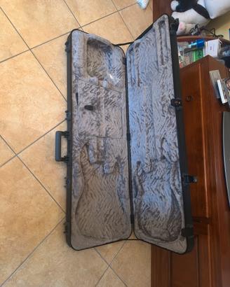 fender molded bass hard case