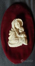 Bassorilievo vintage Madonnina del Ferruzzi 