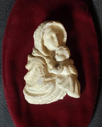 Bassorilievo vintage Madonnina del Ferruzzi 