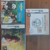 Set 3 giochi Nintendo DS