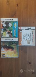 Set 3 giochi Nintendo DS