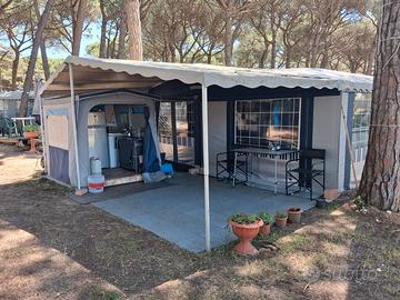 ROULOTTE LANDER474+VERANDA COMPLETA+CUCINA
