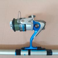 canna pesca new spirt mt4.50  mulinello Daiwa 4000