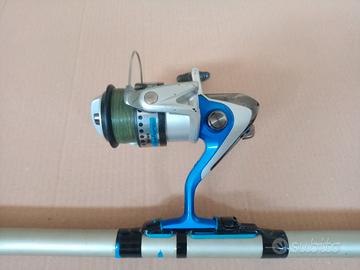 canna pesca new spirt mt4.50  mulinello Daiwa 4000