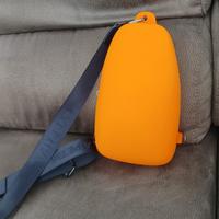 borsa Lapetia in silicone soft arancione mai usata