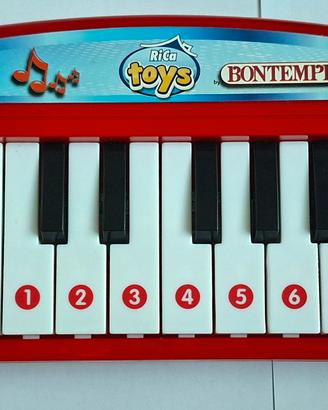 tastiera musicale giocattolo Bontempi