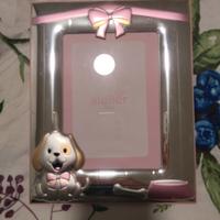 cornice bimba argento 