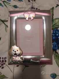 cornice bimba argento 