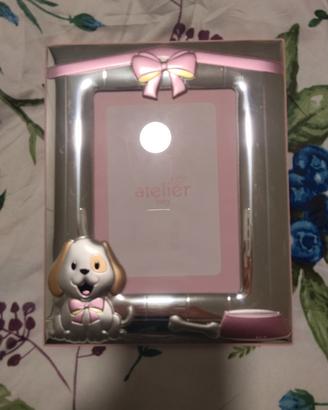 cornice bimba argento 