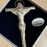 Croce bifacciale in argento