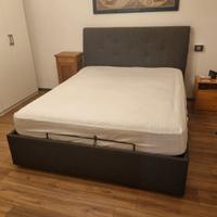Letto contenitore matrimoniale Ikea Idanäs