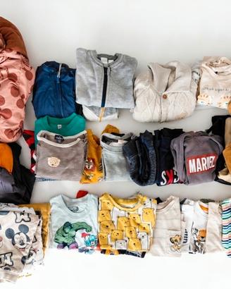 lotto abbigliamento bambino 86