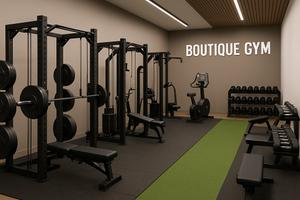 LOCALE COMMERCIALE 150-220 m² Boutique Gym