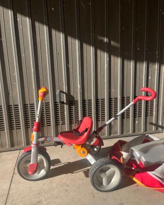 Triciclo Chicco Zoom Trike pieghevole