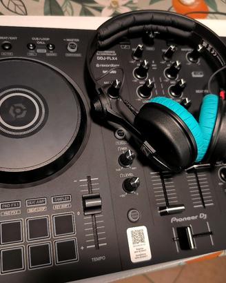 Pioneer Dj DDJ-FLX4 + Sennheiser hd 25 GARANZIA 