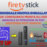 Amazon Fire TV Stick HD originale già configurata