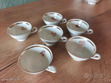 Set da caffè 6 tazze Marie Luise Seltmann Weiden-E