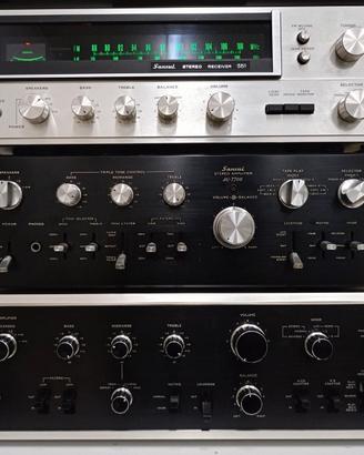 Riparazione Amplificatori HiFi Vintage Sansui AU