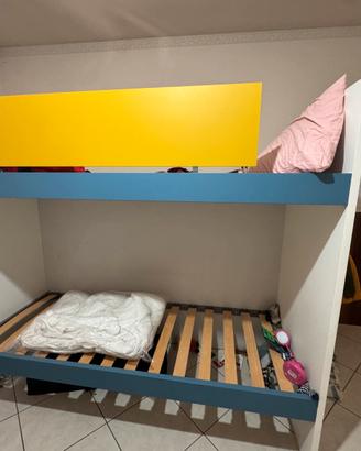 Letto a castello contenitivo