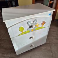 Mobile bagnetto tris Pali con fasciatoio