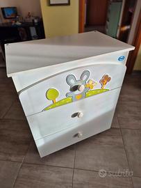 Mobile bagnetto tris Pali con fasciatoio