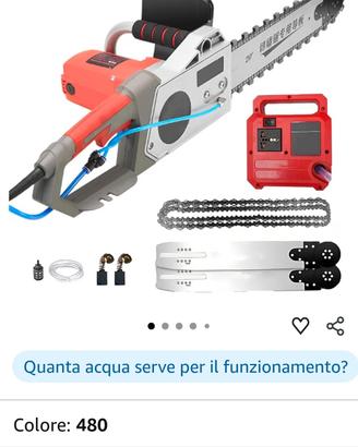 motosega elettrica x cemento 