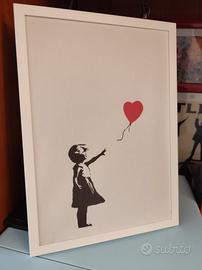 Quadro Banksy Balloon girl