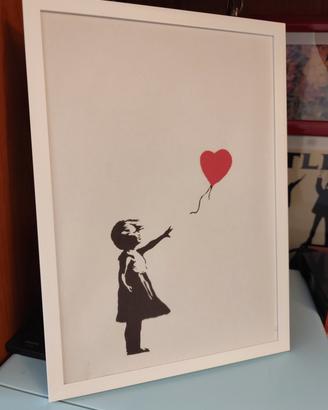 Quadro Banksy Balloon girl