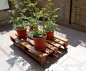 Carrello pallet con ruote