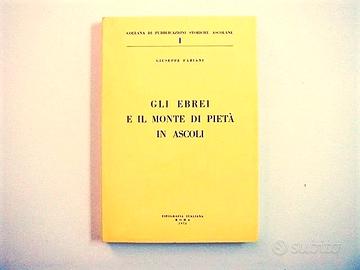 Gli ebrei e il monte di pietà in Ascoli