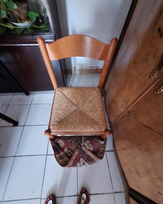Sedie in legno