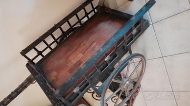 carretto artigianale per arredare 