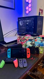 Nintendo Switch x Splatoon 2 bundle+accessori