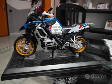 modellino BMW GS 1250 Adventure in scala 1-12