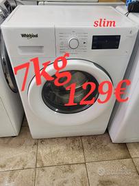 lavatrice Whirlpool 7kg slim inverter 