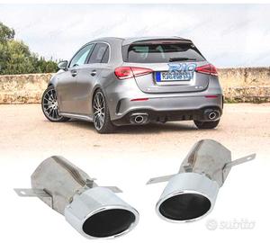 TERMINALI SCARICO MERCEDES W177 18- LOOK A35 AMG