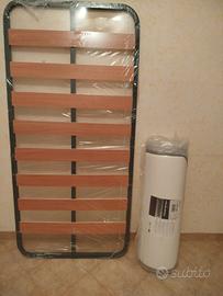 rete + materasso misura 90 x 190