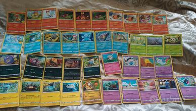 Set 56 carte Pokémon base nuove