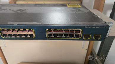 Switch CISCO Catalyst 3560POE 24 porte GIGABIT 