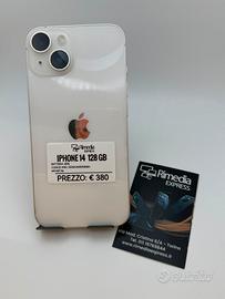 iPhone 14 128GB bianco usato garanzia 