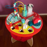 Tavolino attività motricità fine Janod in legno