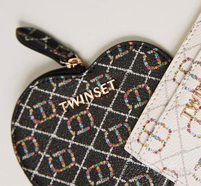 Twinset bustina maxi cuore portamonete NUOVA 