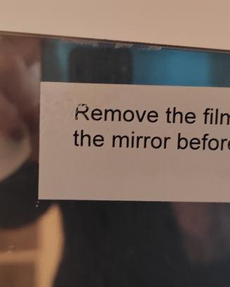 specchio contenitore bagno