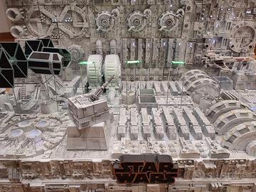 STAR WARS  trench run diorama